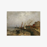 French port (Le Havre) by Frits Thaulow - thumbnail_0_nf_66b0fb211000f9bb7f31f6e6
